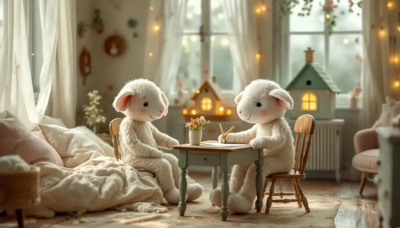 Familie im gemütlichen Wohnzimmer