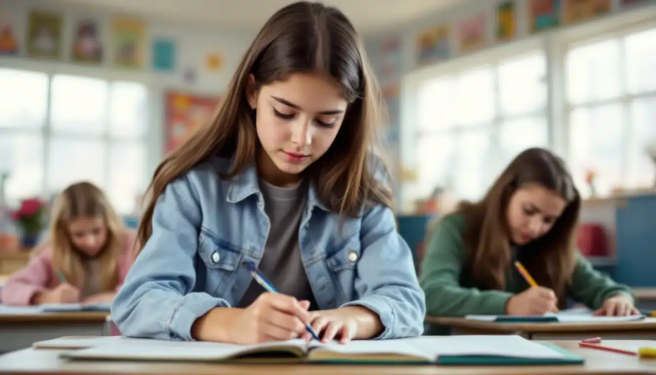 Klassenzimmer-Szene