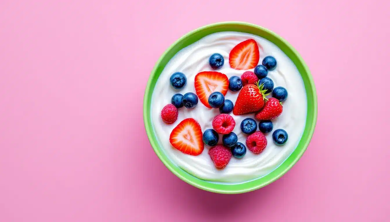 Proteinreicher Joghurt-Snack