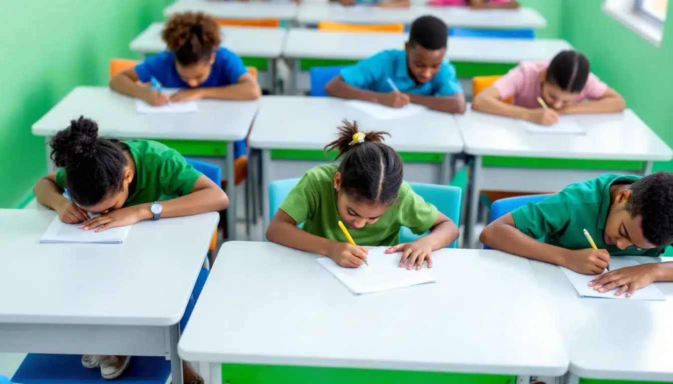 Kinder im Klassenzimmer