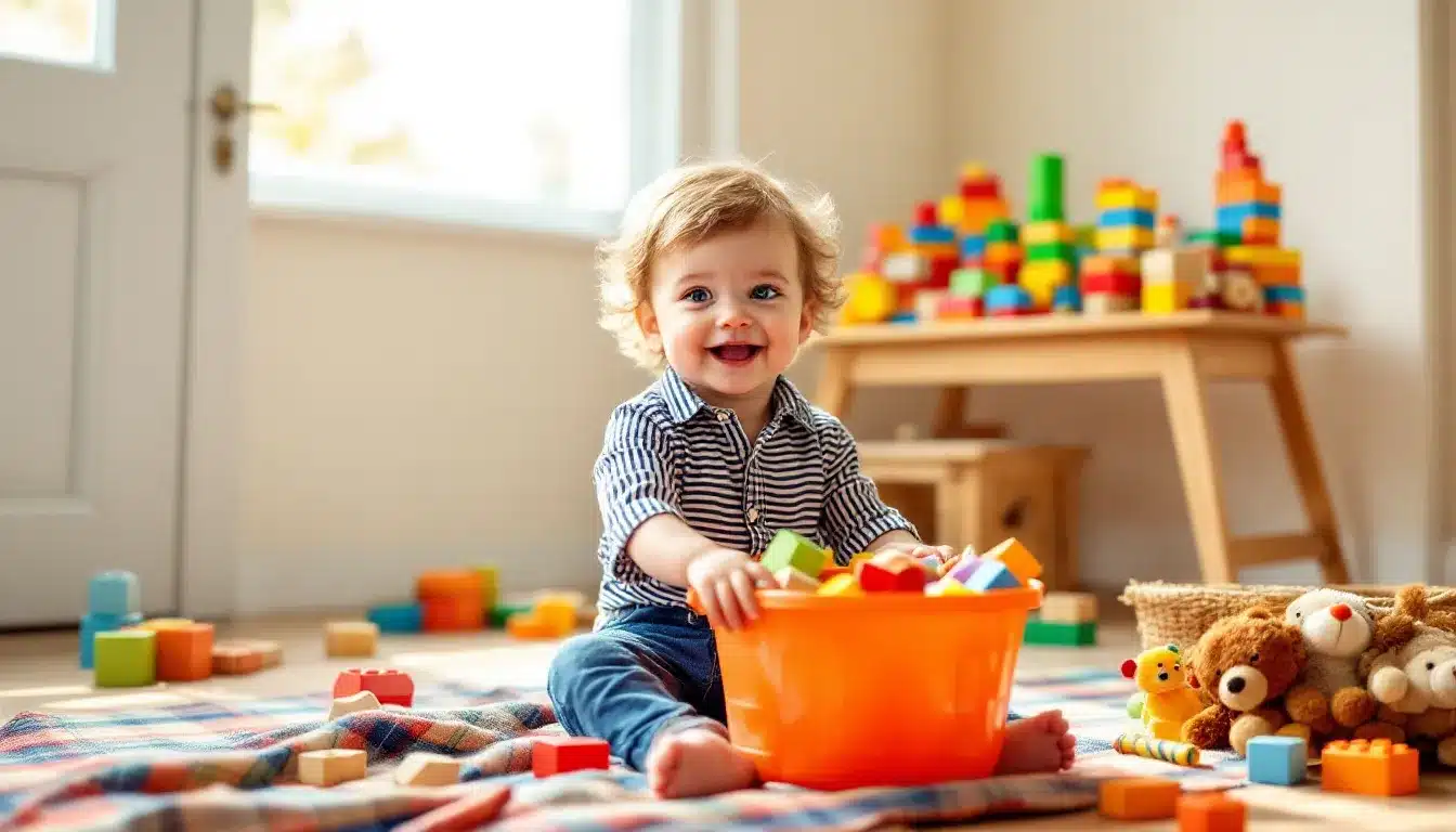 Kinder lernen spielerisch Aufgaben