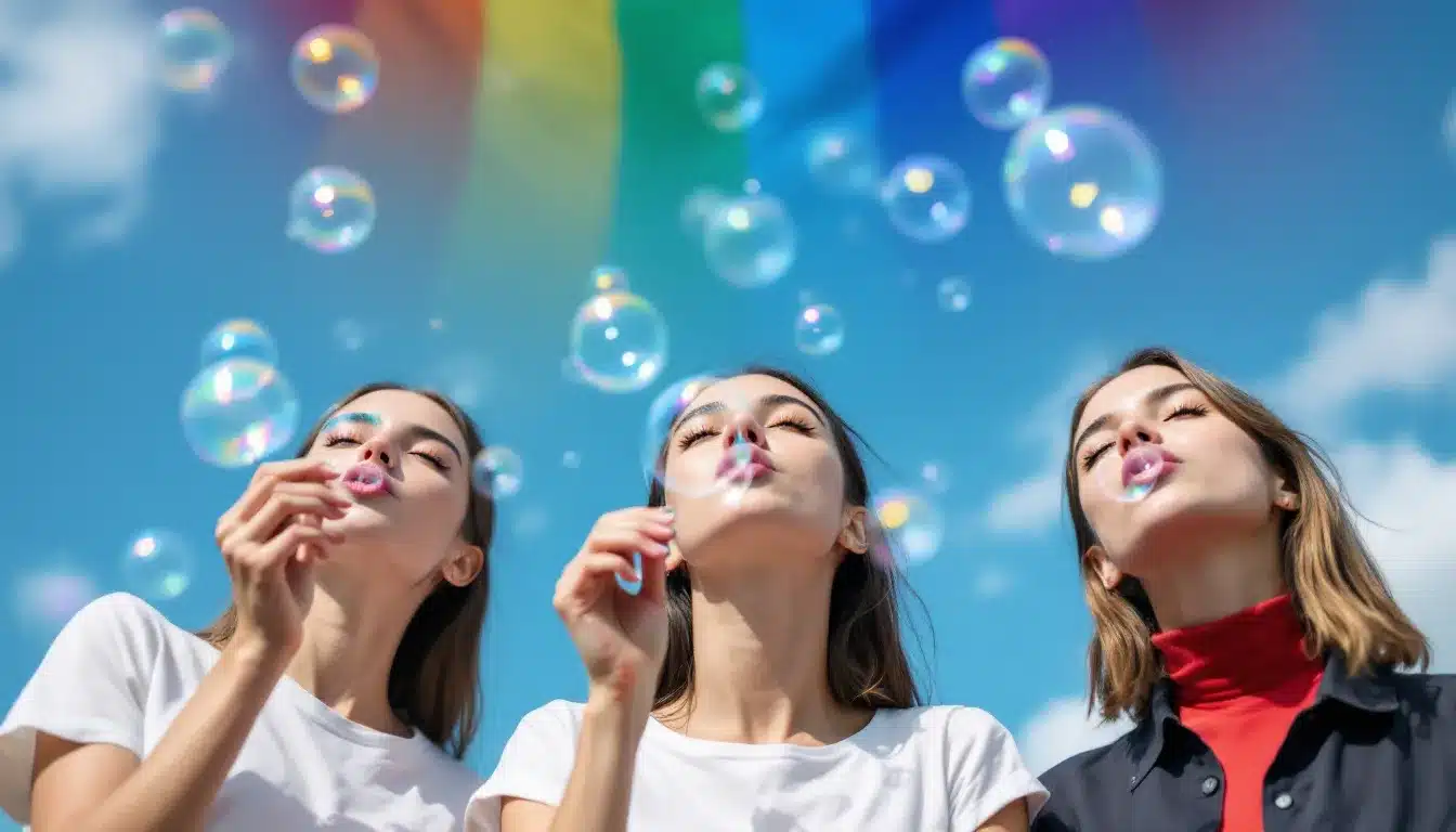 Regenbogenfarben