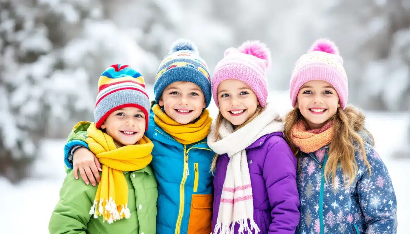 Kinder im Schnee