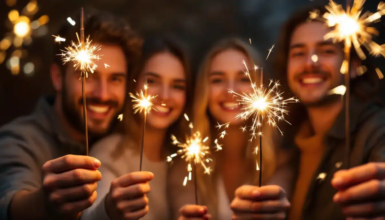 Silvester mit Freunden feiern