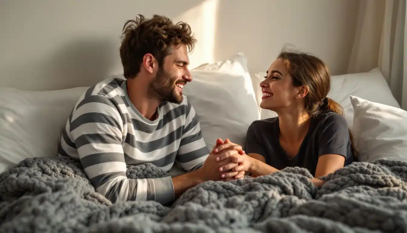 Zweisamkeit im Bett: Wie kleine Gesten die Liebe stärken