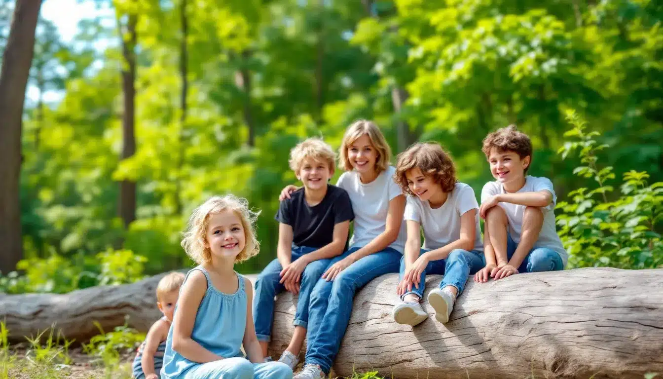 Kinder entdecken spielerisch die Welt: Soziale Interaktion im Park